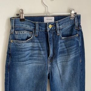 Frame medium wash denim